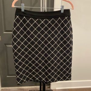 Knee length skirt